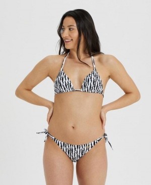 Arena Allover Triangle Bikini Bikiniler Dam Svarta Olika Färger | STRZJXD-24