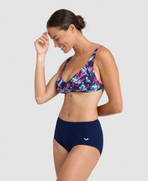 Arena Bodylift Francy Two Piece Badkläder Dam Marinblå Rosa Olika Färger | OZWEBQD-42