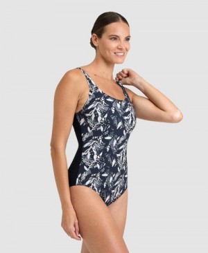 Arena Bodylift Francy Wing Back One Piece Body Dam Svarta Vita Olika Färger | XIQJBCW-80