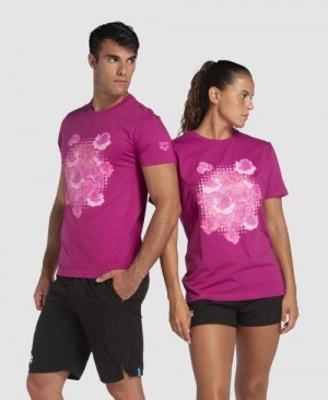 Arena Breast Cancer Awareness Collection T-shirt Shorts Herr Olika Färger | KBTASUN-29