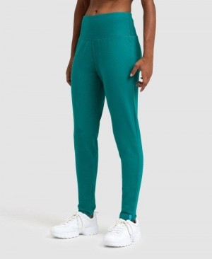 Arena Fleece Pants Solid Byxor Dam Gröna | NBVHQDC-23