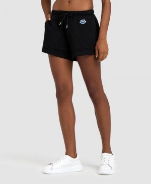 Arena Icons Short Shorts Dam Svarta | LBDZYHC-90