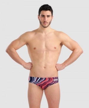 Arena Marbled Brief Kalsonger Herr Olika Färger | UHKBDTF-80