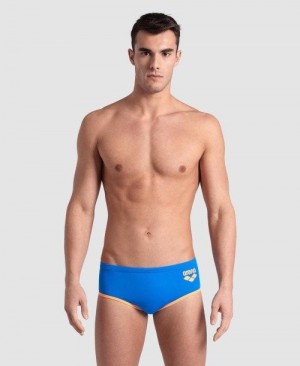 Arena One Big Logo Brief Kalsonger Herr Olika Färger | NCURKXV-61