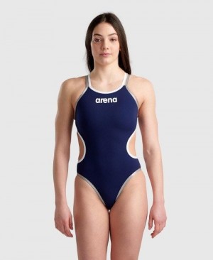 Arena One Double Cross Back One Piece Body Dam Olika Färger | KMCYJWR-58