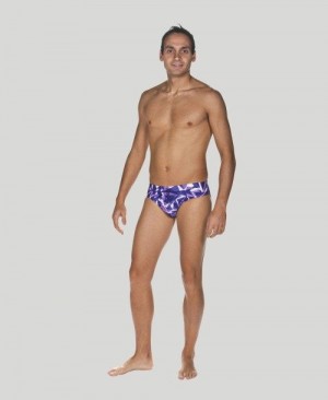 Arena Shattered Glass Brief - Maxlife Kalsonger Herr Lila | GWTINAJ-10