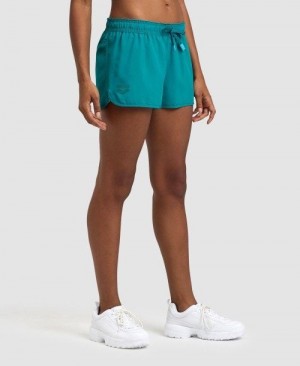 Arena Team Short Solid Shorts Dam Gröna | MBVYNKS-48