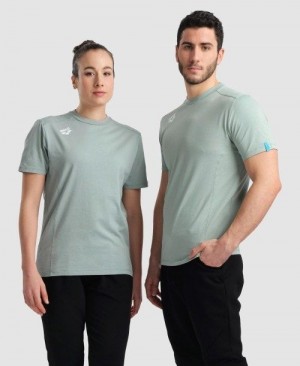 Arena Team T-shirt Panel Shorts Dam Olika Färger | KHUCIGJ-48