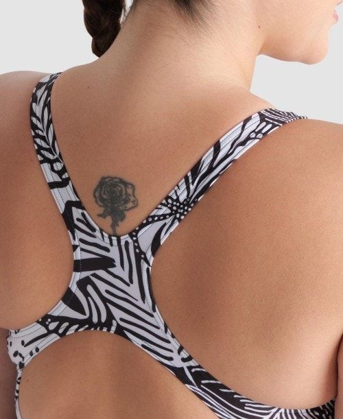 Arena Allover Pro Back Plus One Piece Body Dam Svarta Olika Färger | QNBLIEK-25