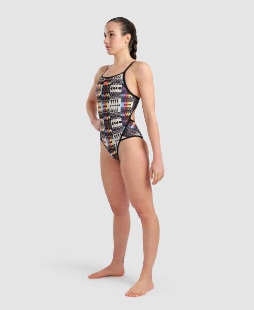 Arena Allover Super Fly Back One Piece Body Dam Svarta Olika Färger | LSGJHIT-87