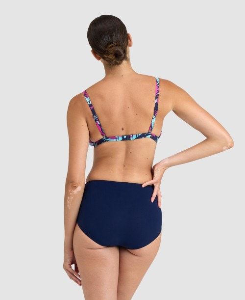 Arena Bodylift Francy Two Piece Badkläder Dam Marinblå Rosa Olika Färger | OZWEBQD-42