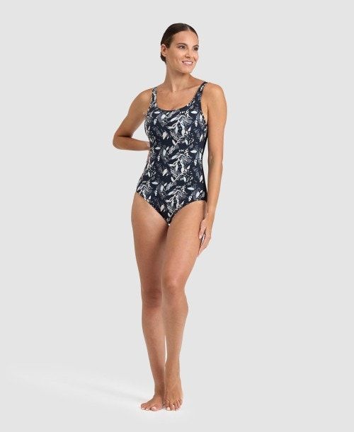 Arena Bodylift Francy Wing Back One Piece Body Dam Svarta Vita Olika Färger | XIQJBCW-80