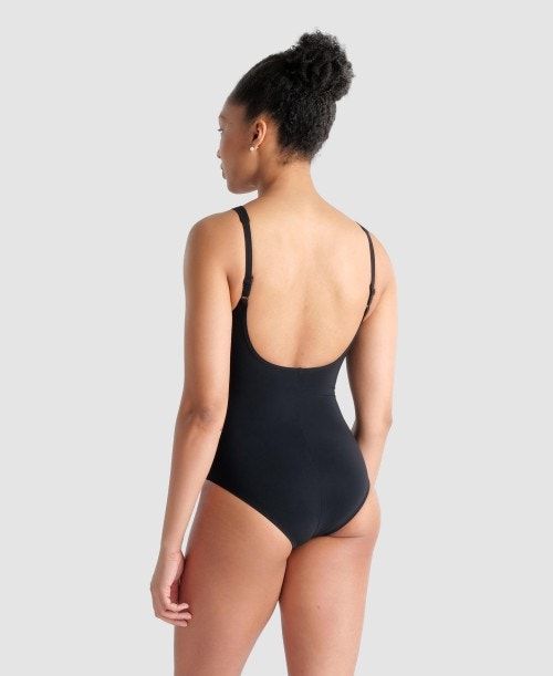 Arena Bodylift Lola U Back One Piece Body Dam Svarta Rosa Lila | QPIUVNS-10