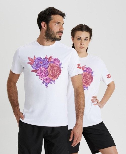 Arena Breast Cancer Tee T-shirt Herr Olika Färger | UZSJNKO-14