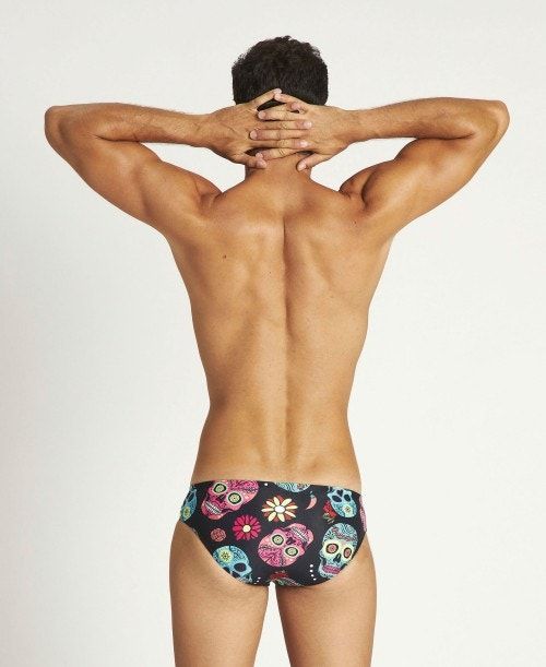 Arena Crazy Skulls Carnival Brief Kalsonger Herr Svarta Olika Färger | DFVBLGT-50