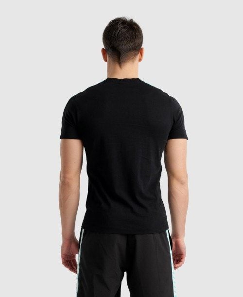 Arena Diamonds T-shirt Shorts Herr Svarta Vita Blå | MEJVOWH-59