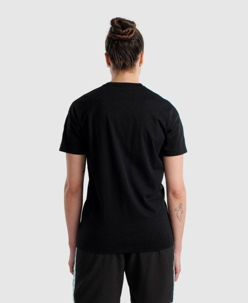 Arena Diamonds T-shirt Shorts Herr Svarta Vita Blå | MEJVOWH-59