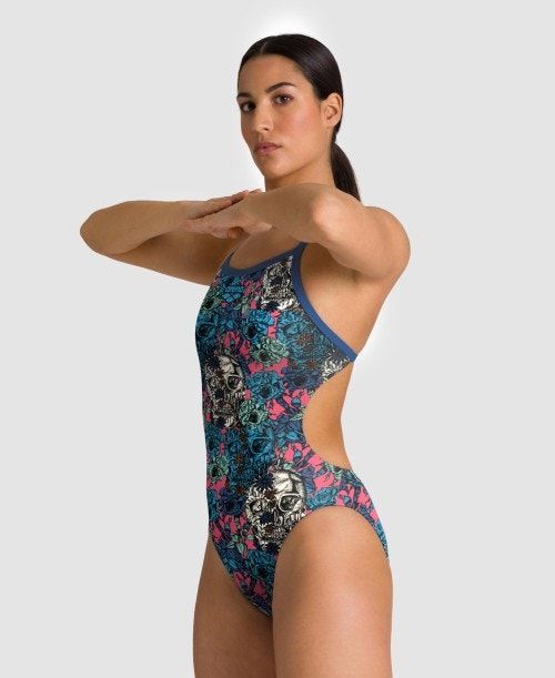 Arena Drew Kibler Collection Challenge Back One Piece Body Dam Olika Färger | CQLKMGY-35