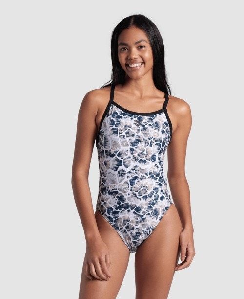 Arena Earth X-cross Back Swimsuit Baddräkt Dam Olika Färger | PZNIDFU-84