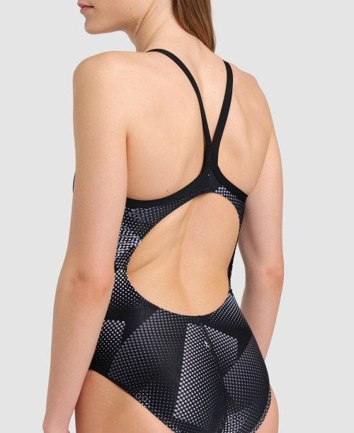 Arena Halftone Lightdrop Back One Piece Body Dam Olika Färger | BPJVOES-09