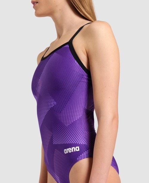 Arena Halftone Lightdrop Back One Piece Body Dam Olika Färger | VNDOIZG-85