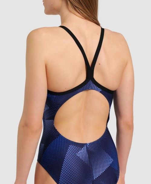 Arena Halftone Lightdrop Back One Piece Body Dam Olika Färger | YQWAXPN-93