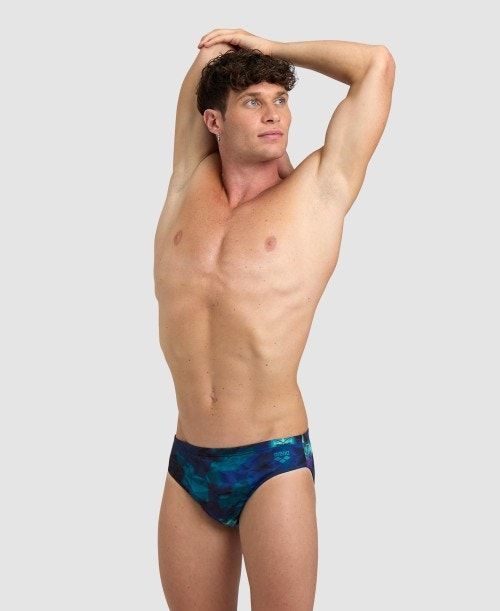 Arena Hero Camo Brief Kalsonger Herr Gröna Olika Färger | DVEFAZX-98