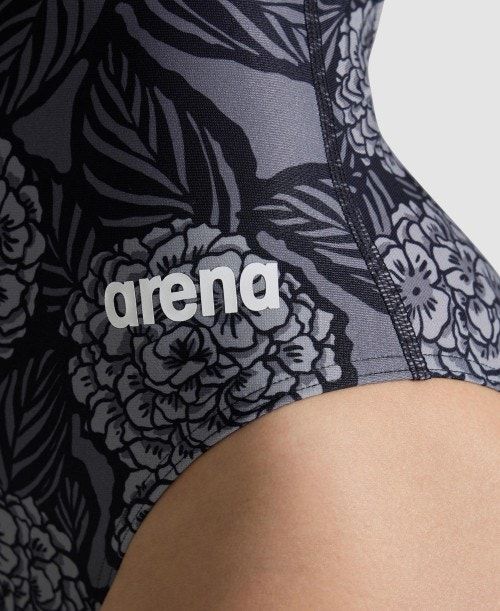 Arena Hydrangea Bouquet Light Drop Back One Piece Body Dam Olika Färger | NSBGMHO-06