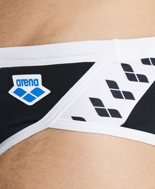 Arena Icons Brief Kalsonger Herr Svarta Vita | JOCDSRA-58