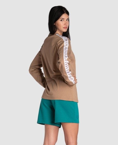 Arena Icons Long Sleeve Shirt Shorts Herr Olika Färger | WXYGACO-73