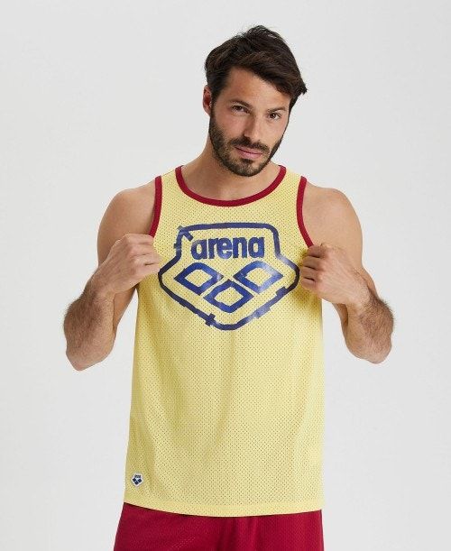 Arena Icons Mesh Tank Top Top Dam Olika Färger | OPIHMNR-25