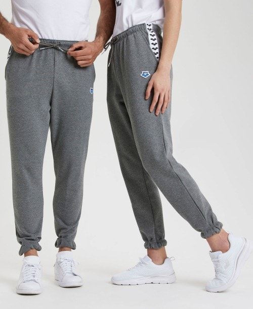 Arena Icons Solid Pant Byxor Dam Vita Svarta | PDKUAIE-18