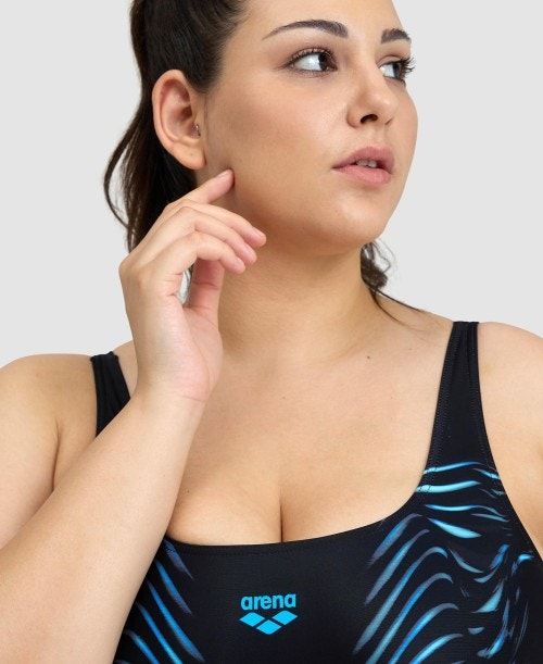 Arena Imprint U Back One Piece Plus Body Dam Olika Färger | GBCPUNR-84