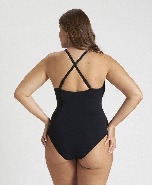 Arena Isabel Lightcross Back One Piece Plus Body Dam Olika Färger | KMBFGHE-21