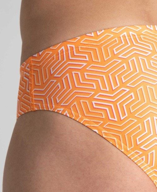 Arena Kikko Brief Kalsonger Herr Svarta Olika Färger Orange | WGFBSQV-68