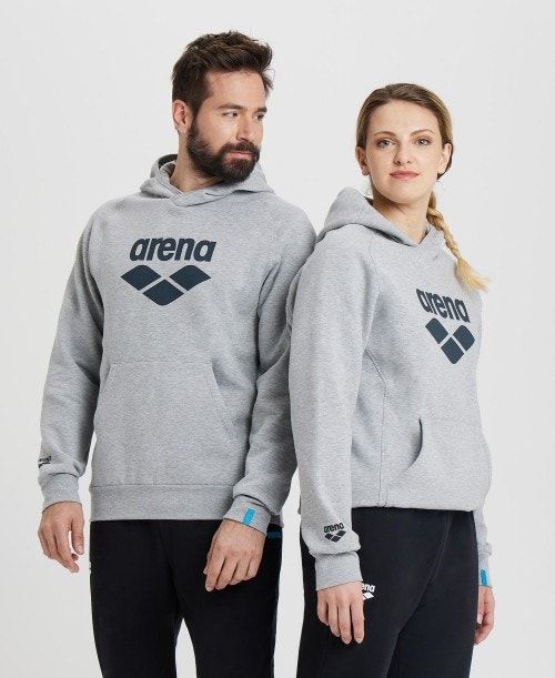 Arena Logo Hooded Sweatshirt Tröjor Herr Olika Färger | APEMIZQ-01