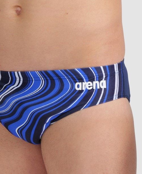 Arena Marbled Brief Kalsonger Herr Olika Färger | RVXJCKO-06