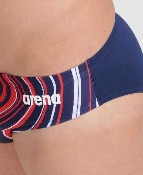 Arena Marbled Brief Kalsonger Herr Olika Färger | UHKBDTF-80