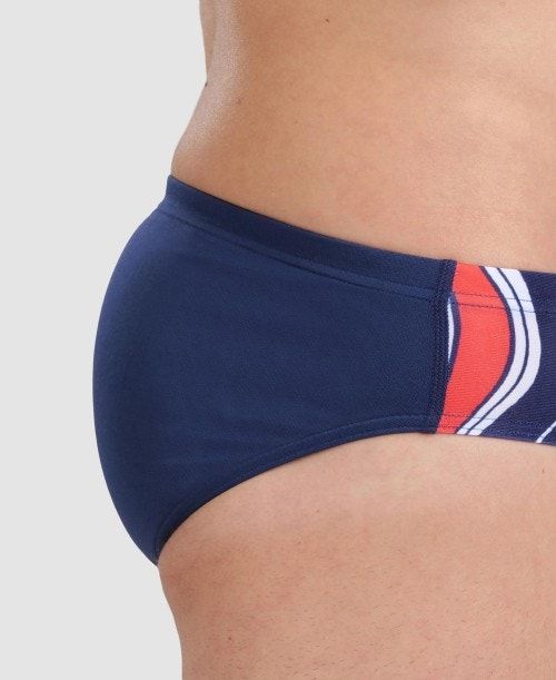 Arena Marbled Brief Kalsonger Herr Olika Färger | UHKBDTF-80