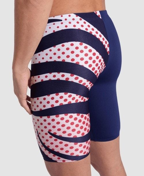 Arena Multi Stripes Swim Jammer Jammer Herr Olika Färger | JFVDPBU-81