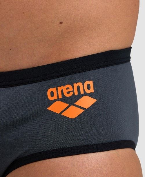 Arena One Big Logo Brief Kalsonger Herr Olika Färger | SJDNMPW-84