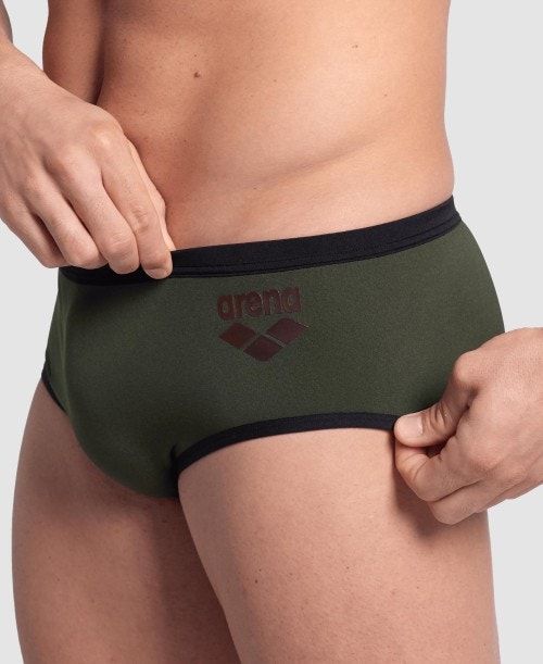 Arena One Big Logo Brief Kalsonger Herr Olika Färger | XLCKNIM-58