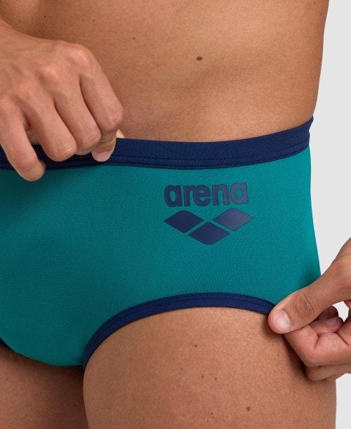 Arena One Big Logo Brief Kalsonger Herr Olika Färger | ZNCXWJE-84