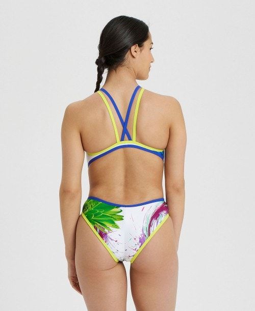 Arena One Double Cross Back One Piece Body Dam Olika Färger | MQPHXNJ-16