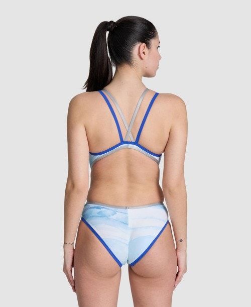 Arena One Dreams Double Cross Back One Piece Body Dam Olika Färger | VDQJNKG-74