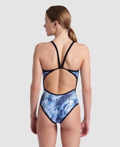 Arena Pacific Superfly Back Swimsuit Baddräkt Dam Olika Färger | OCYSUFA-83