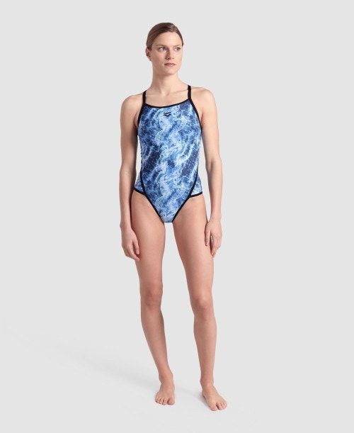 Arena Pacific Superfly Back Swimsuit Baddräkt Dam Olika Färger | OCYSUFA-83