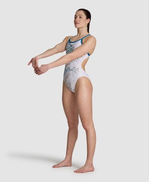 Arena Planet Water Challenge Back One Piece Body Dam Olika Färger | CEPLVZX-43