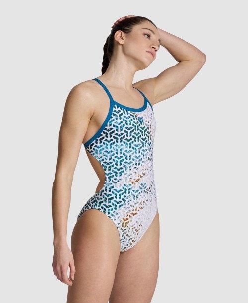 Arena Planet Water Challenge Back One Piece Body Dam Olika Färger | CEPLVZX-43