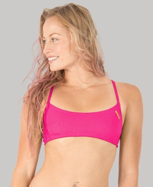 Arena Play Top (Bandeau Top) Top Dam Rosa Gula | SMVLNPZ-49